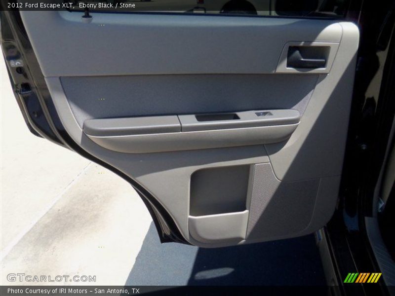 Ebony Black / Stone 2012 Ford Escape XLT