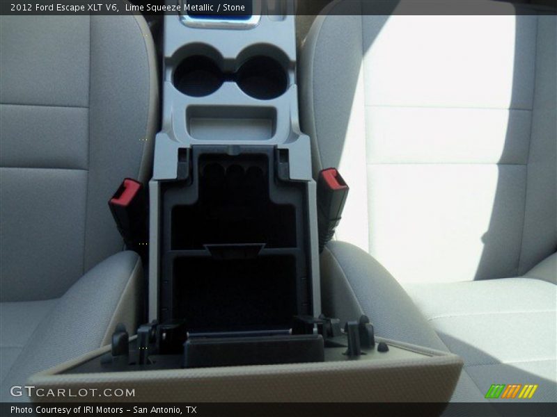 Lime Squeeze Metallic / Stone 2012 Ford Escape XLT V6