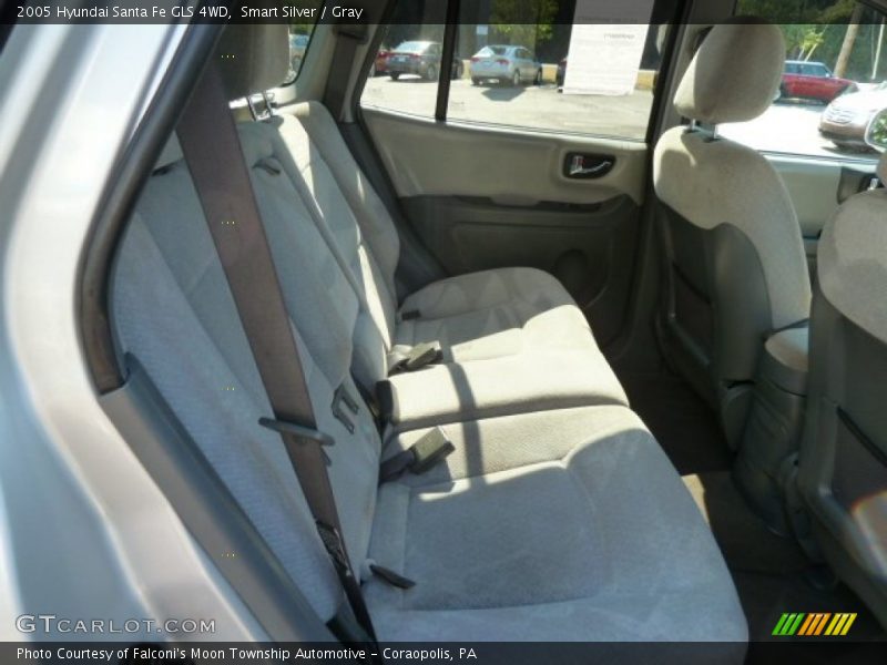Smart Silver / Gray 2005 Hyundai Santa Fe GLS 4WD