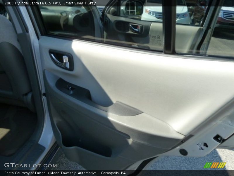 Smart Silver / Gray 2005 Hyundai Santa Fe GLS 4WD