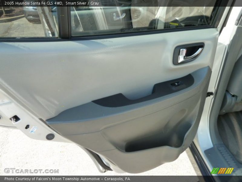 Smart Silver / Gray 2005 Hyundai Santa Fe GLS 4WD