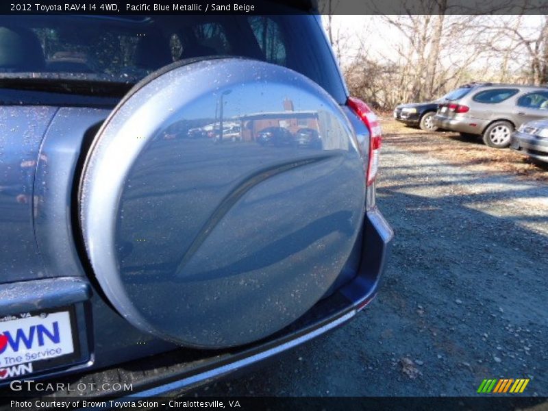 Pacific Blue Metallic / Sand Beige 2012 Toyota RAV4 I4 4WD