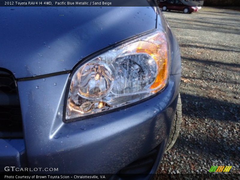 Pacific Blue Metallic / Sand Beige 2012 Toyota RAV4 I4 4WD