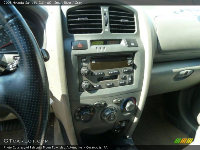 Smart Silver / Gray 2005 Hyundai Santa Fe GLS 4WD