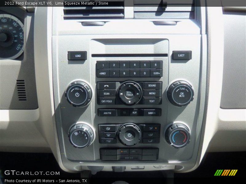 Lime Squeeze Metallic / Stone 2012 Ford Escape XLT V6