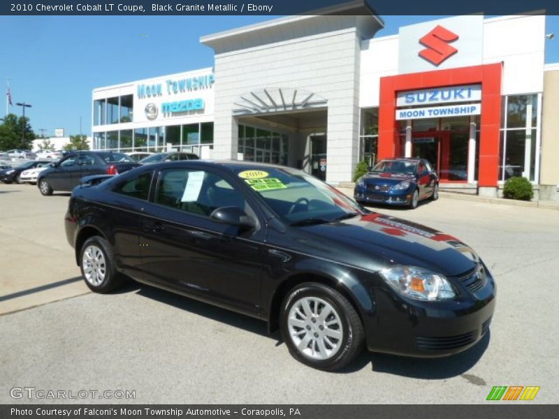 Black Granite Metallic / Ebony 2010 Chevrolet Cobalt LT Coupe