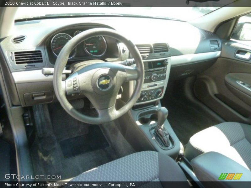 Black Granite Metallic / Ebony 2010 Chevrolet Cobalt LT Coupe
