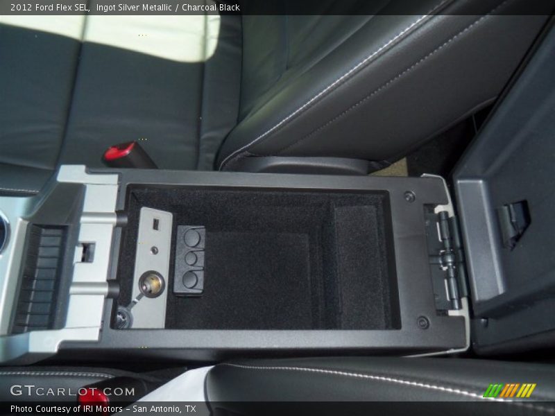 Ingot Silver Metallic / Charcoal Black 2012 Ford Flex SEL