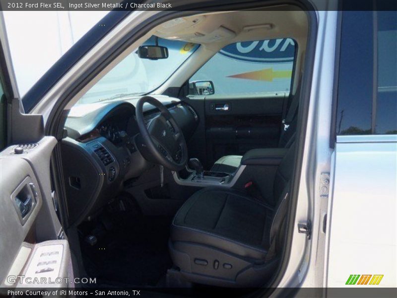 Ingot Silver Metallic / Charcoal Black 2012 Ford Flex SEL