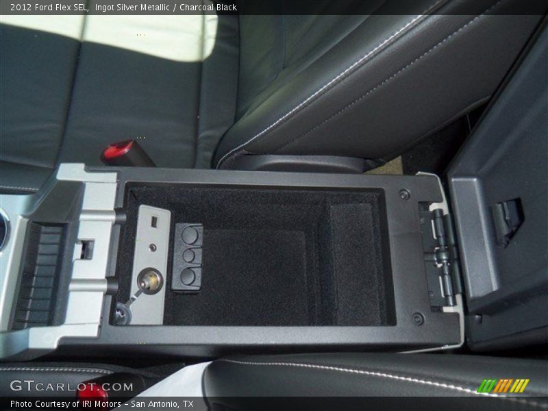 Ingot Silver Metallic / Charcoal Black 2012 Ford Flex SEL
