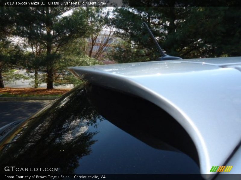 Classic Silver Metallic / Light Gray 2013 Toyota Venza LE