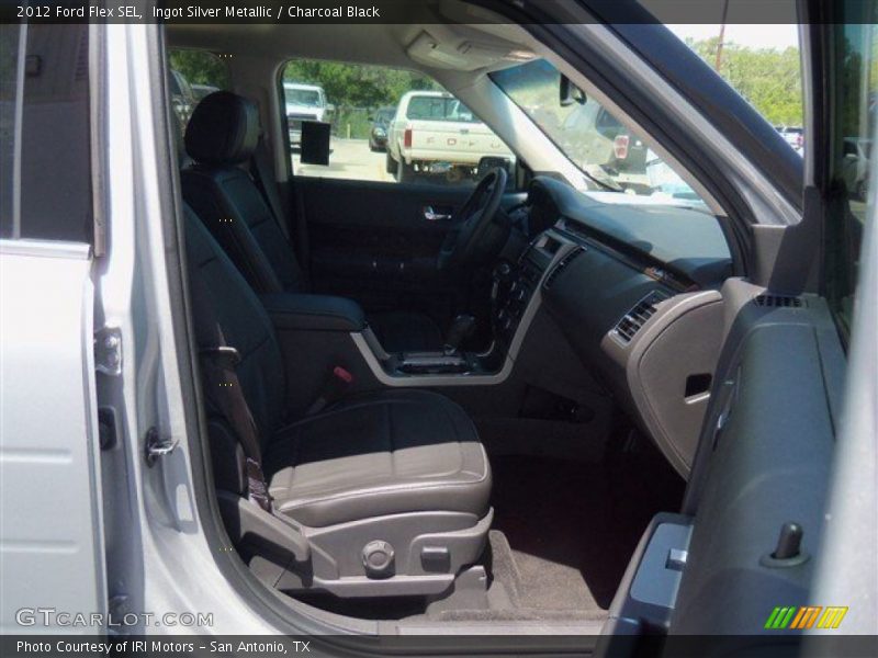 Ingot Silver Metallic / Charcoal Black 2012 Ford Flex SEL