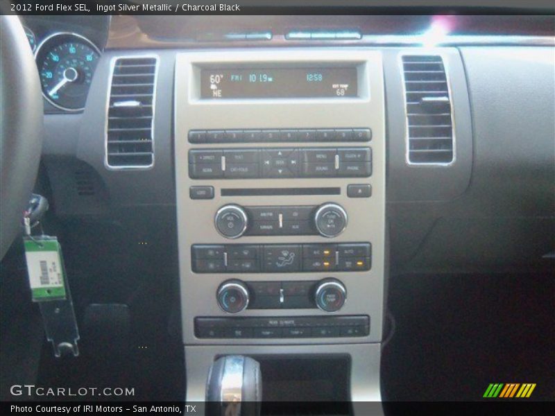 Ingot Silver Metallic / Charcoal Black 2012 Ford Flex SEL