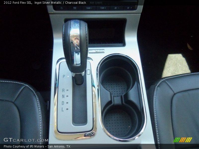 Ingot Silver Metallic / Charcoal Black 2012 Ford Flex SEL