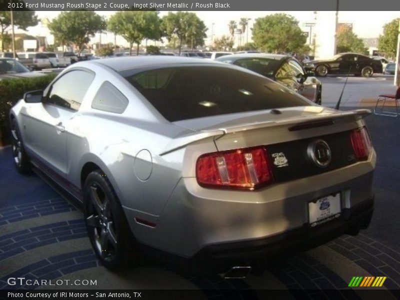 Ingot Silver Metallic / Roush Black 2012 Ford Mustang Roush Stage 2 Coupe