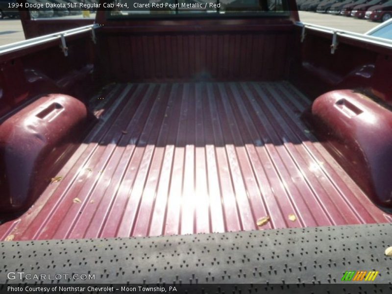 Claret Red Pearl Metallic / Red 1994 Dodge Dakota SLT Regular Cab 4x4
