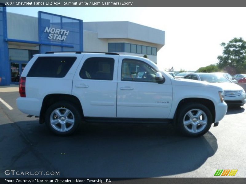 Summit White / Light Cashmere/Ebony 2007 Chevrolet Tahoe LTZ 4x4