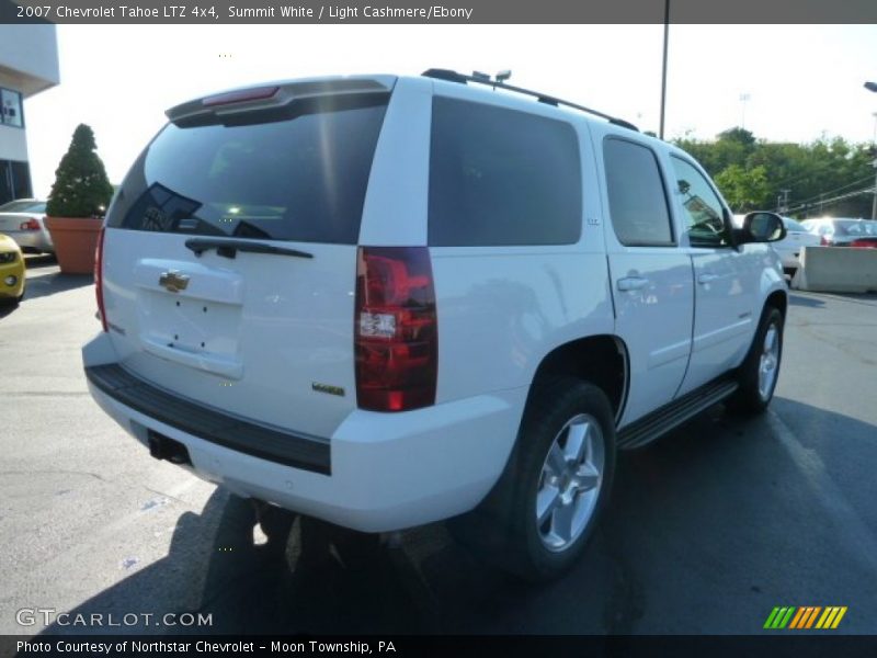 Summit White / Light Cashmere/Ebony 2007 Chevrolet Tahoe LTZ 4x4