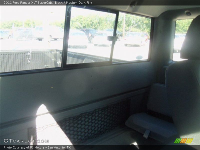 Black / Medium Dark Flint 2011 Ford Ranger XLT SuperCab