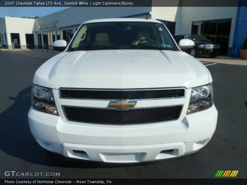 Summit White / Light Cashmere/Ebony 2007 Chevrolet Tahoe LTZ 4x4