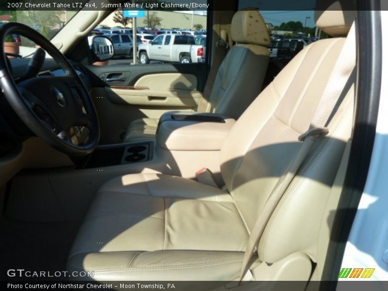 Summit White / Light Cashmere/Ebony 2007 Chevrolet Tahoe LTZ 4x4