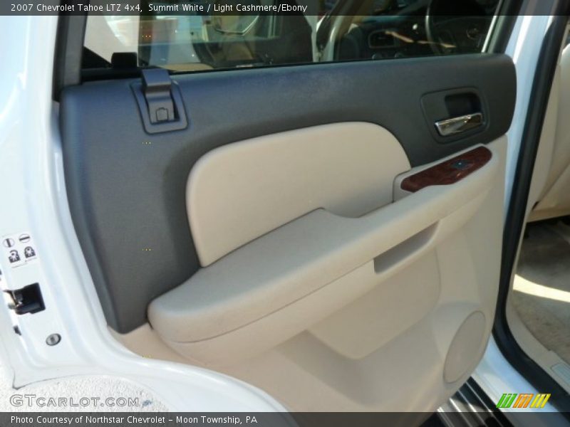 Summit White / Light Cashmere/Ebony 2007 Chevrolet Tahoe LTZ 4x4