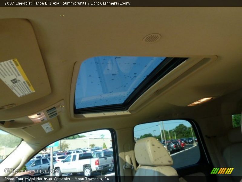 Summit White / Light Cashmere/Ebony 2007 Chevrolet Tahoe LTZ 4x4