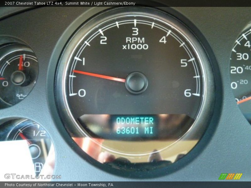 Summit White / Light Cashmere/Ebony 2007 Chevrolet Tahoe LTZ 4x4
