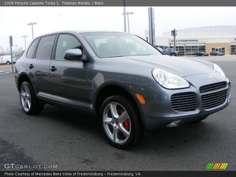 Titanium Metallic / Black 2006 Porsche Cayenne Turbo S