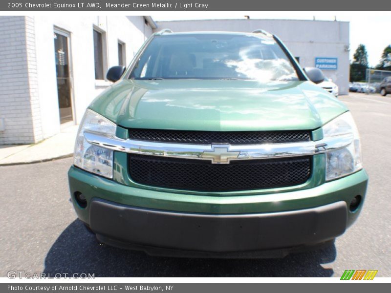 Meander Green Metallic / Light Gray 2005 Chevrolet Equinox LT AWD