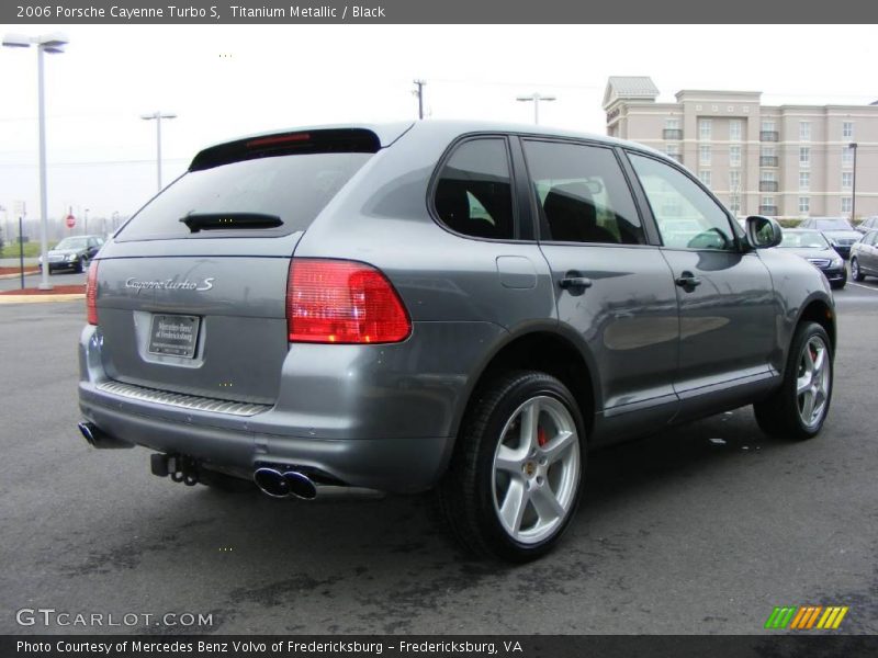 Titanium Metallic / Black 2006 Porsche Cayenne Turbo S