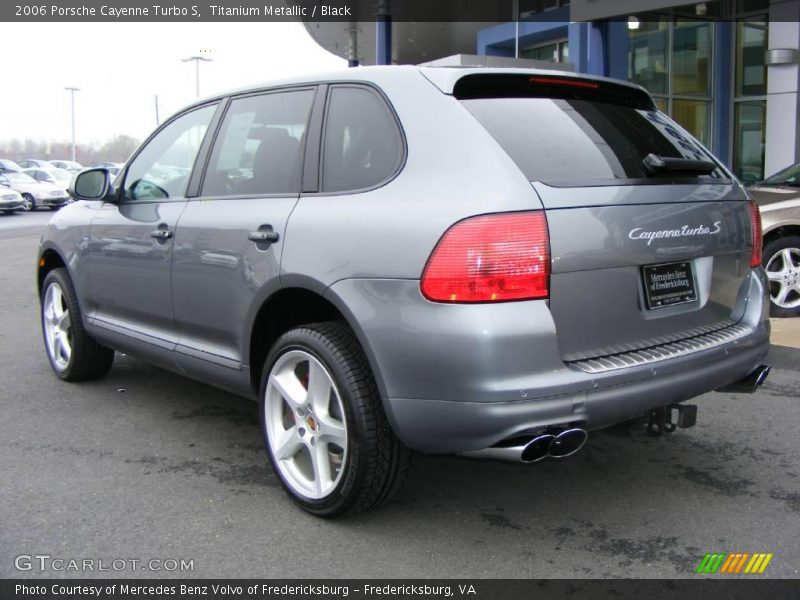 Titanium Metallic / Black 2006 Porsche Cayenne Turbo S
