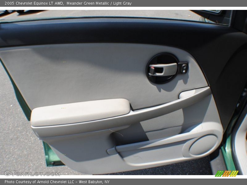 Meander Green Metallic / Light Gray 2005 Chevrolet Equinox LT AWD