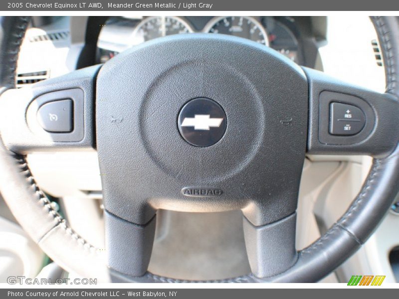 Meander Green Metallic / Light Gray 2005 Chevrolet Equinox LT AWD