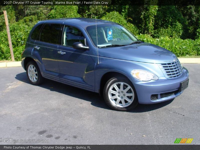 Marine Blue Pearl / Pastel Slate Gray 2007 Chrysler PT Cruiser Touring