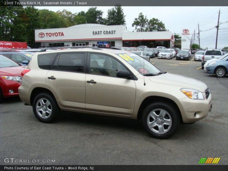 Savannah Metallic / Taupe 2008 Toyota RAV4 I4