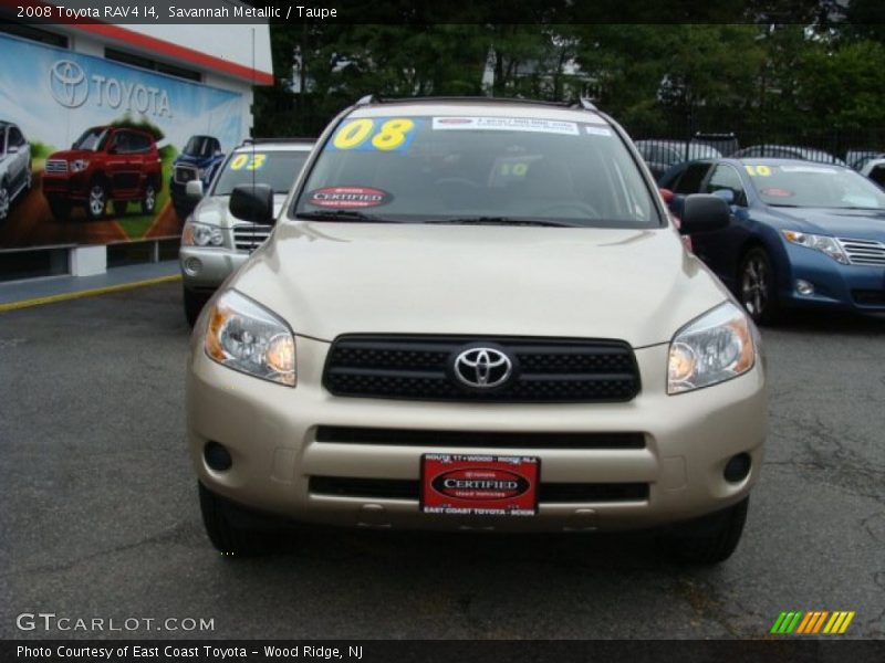 Savannah Metallic / Taupe 2008 Toyota RAV4 I4
