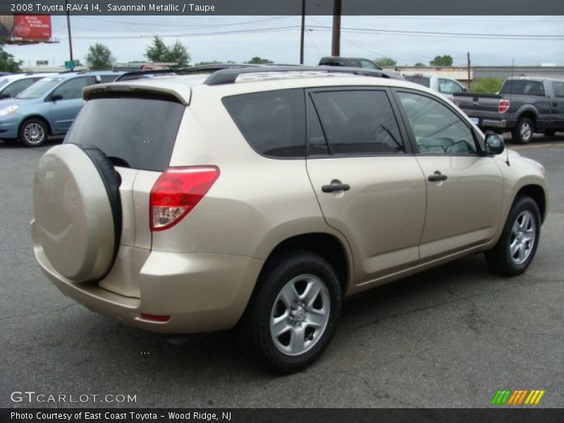 Savannah Metallic / Taupe 2008 Toyota RAV4 I4