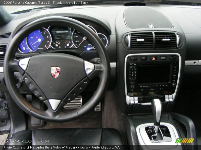 Titanium Metallic / Black 2006 Porsche Cayenne Turbo S
