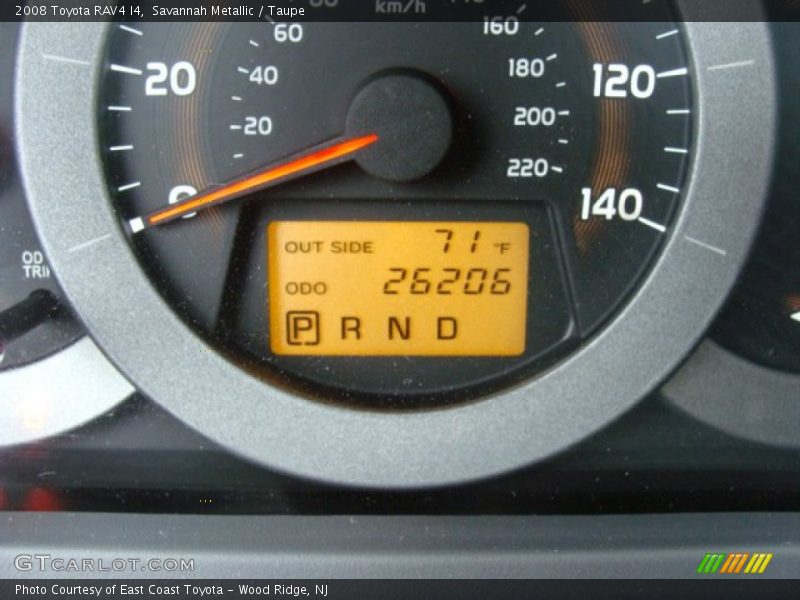 Savannah Metallic / Taupe 2008 Toyota RAV4 I4