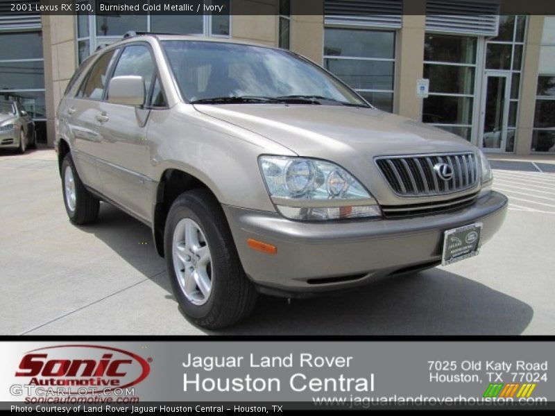 Burnished Gold Metallic / Ivory 2001 Lexus RX 300