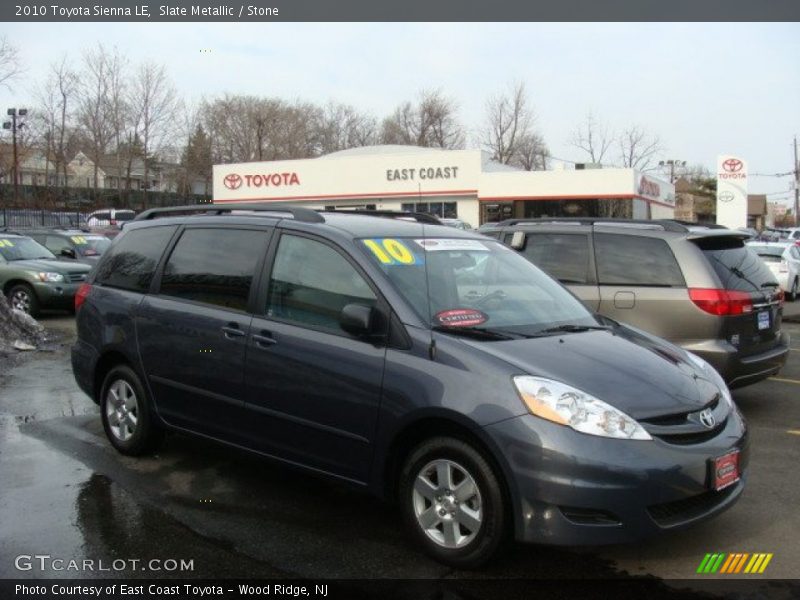 Slate Metallic / Stone 2010 Toyota Sienna LE