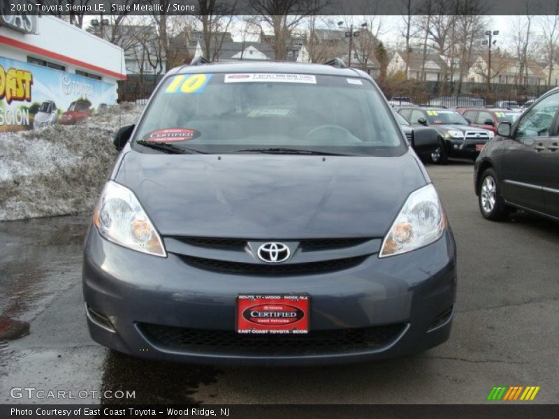 Slate Metallic / Stone 2010 Toyota Sienna LE