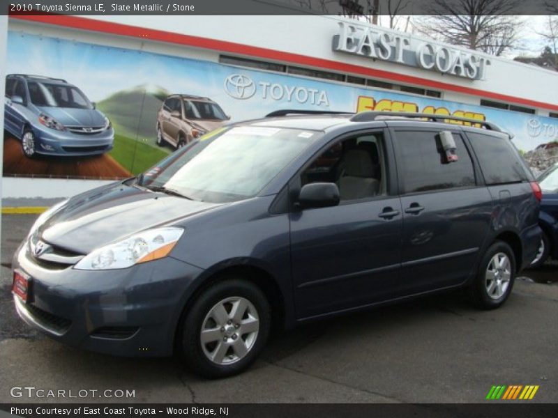 Slate Metallic / Stone 2010 Toyota Sienna LE