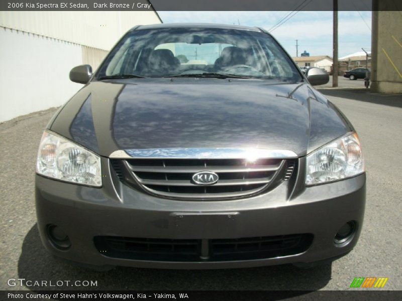Dark Bronze / Gray 2006 Kia Spectra EX Sedan