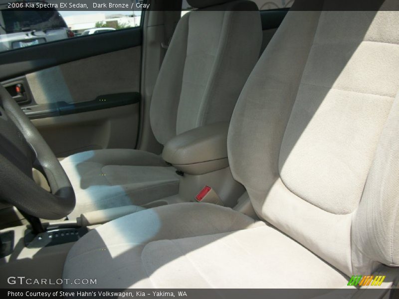 Dark Bronze / Gray 2006 Kia Spectra EX Sedan