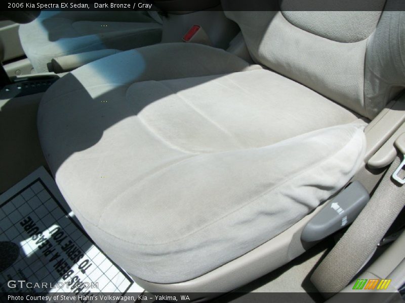 Dark Bronze / Gray 2006 Kia Spectra EX Sedan