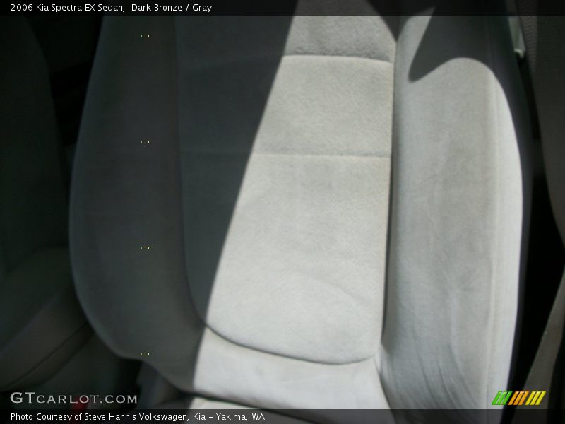 Dark Bronze / Gray 2006 Kia Spectra EX Sedan