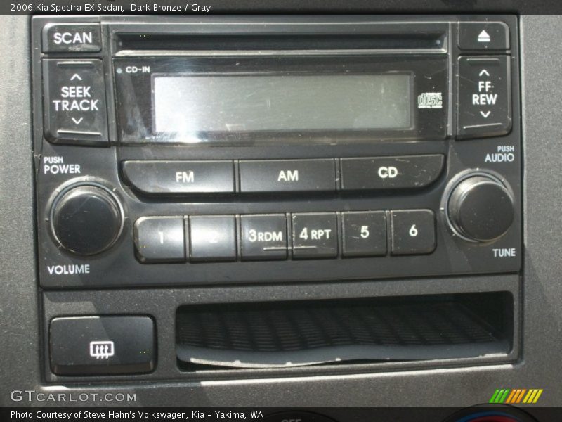 Dark Bronze / Gray 2006 Kia Spectra EX Sedan