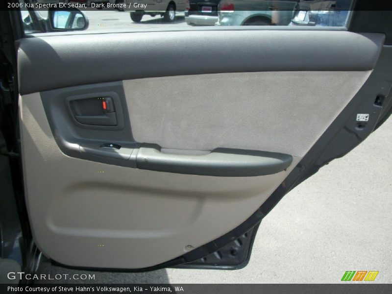 Dark Bronze / Gray 2006 Kia Spectra EX Sedan